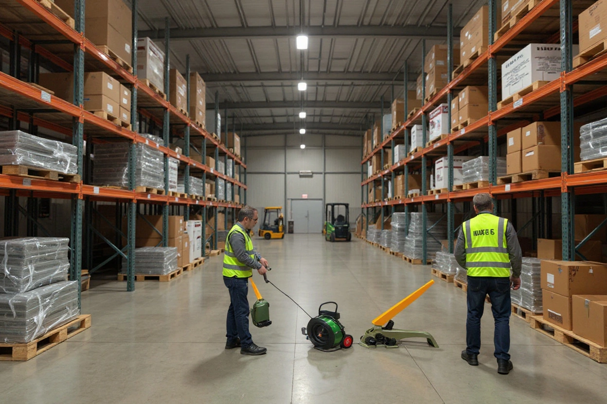 Warehousing operations using portable strapping solutions for general bundling and material handling#1.5