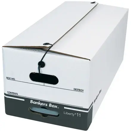 ignoreGeneration#BANKERS BOX® String & Button File Storage Boxes