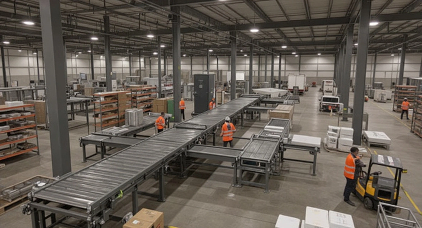 Manufacturing facilities with packaging and shipping operations requiring industrial strength supplies#1.9