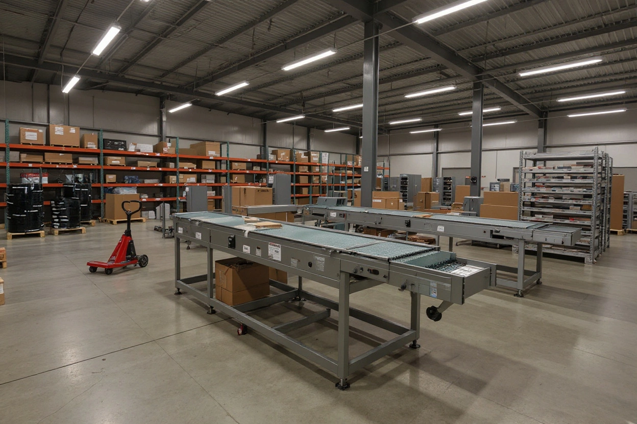 Shipping department with postal approved strapping tools and packaging equipment#1.5