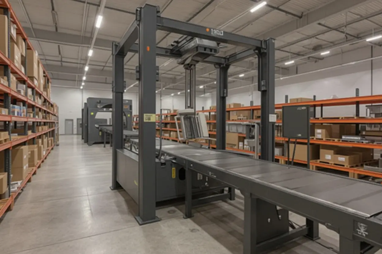 Distribution center with automated packaging systems#1.4