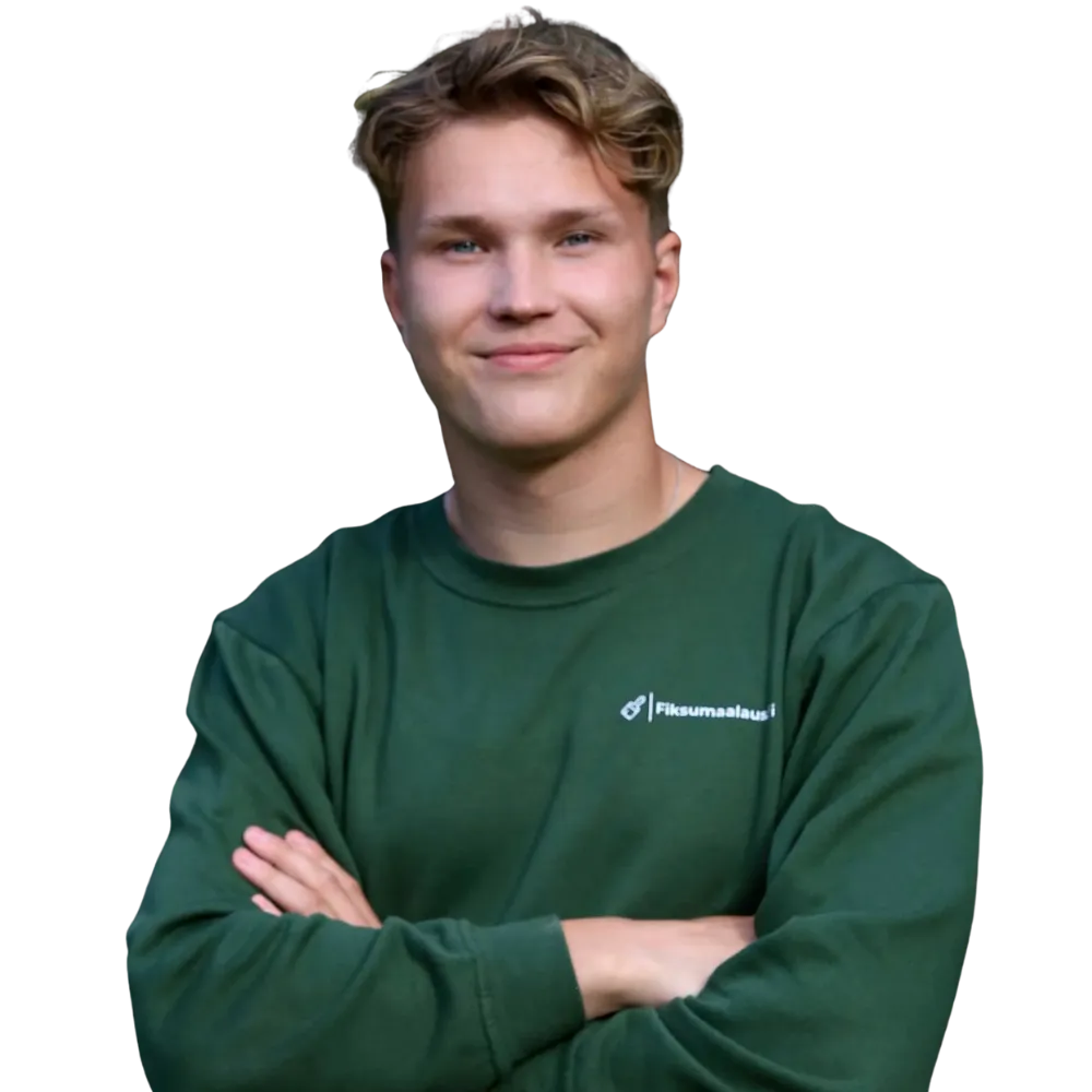 Edvin Teppo, yrittäjä – Fiksumaalaus Oy, taloyhtiöiden maalausurakat Uusimaa