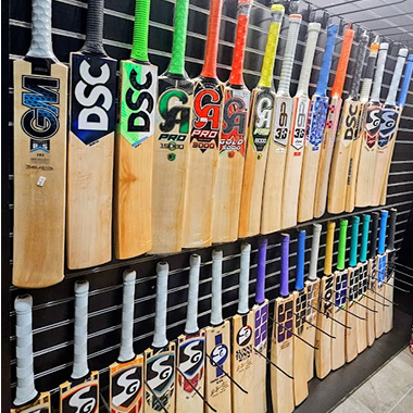 Pro level gear and bats for sale at Velocity Cricket located in Mississauga. 