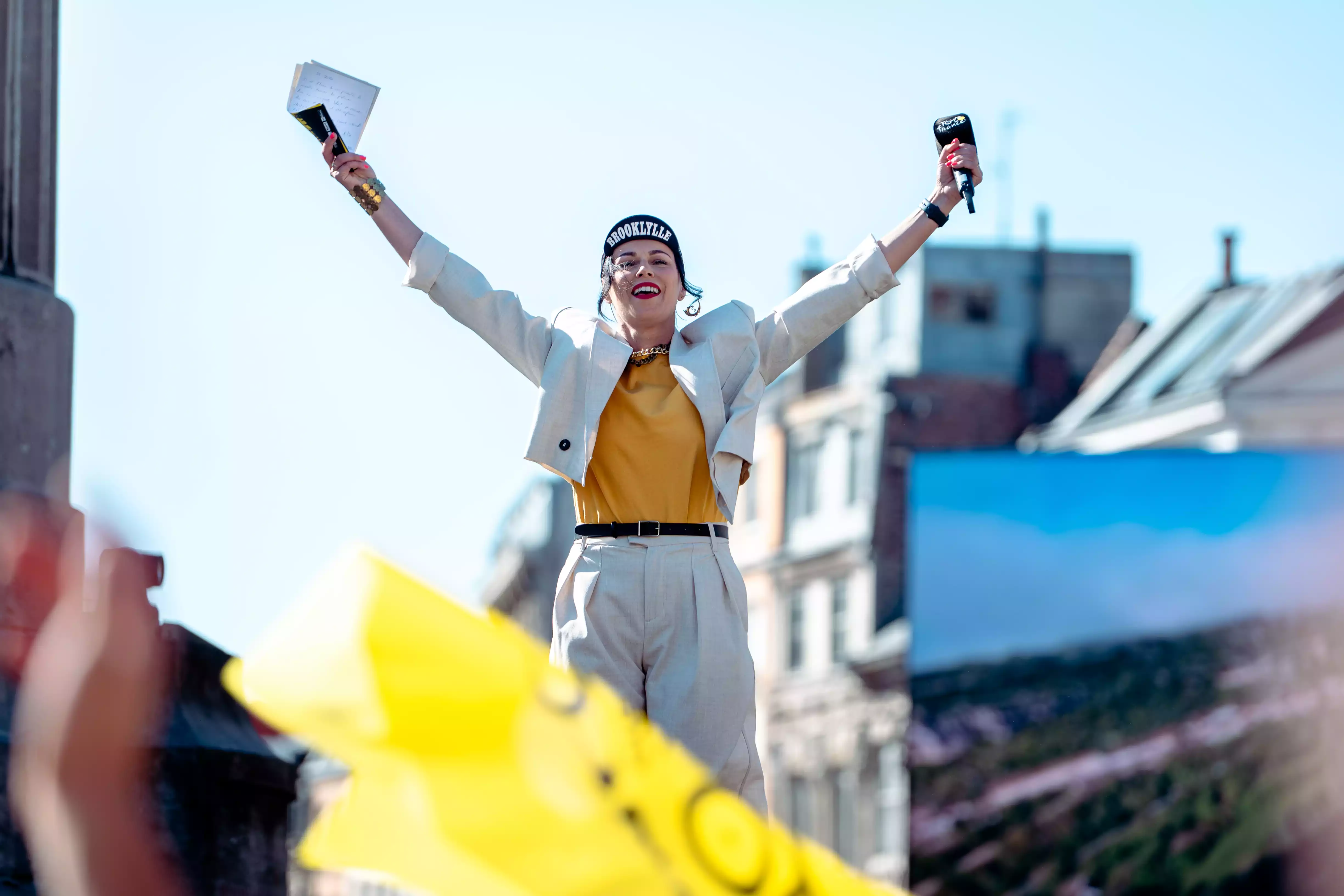 Speaker speak'her maitre de cérémonie