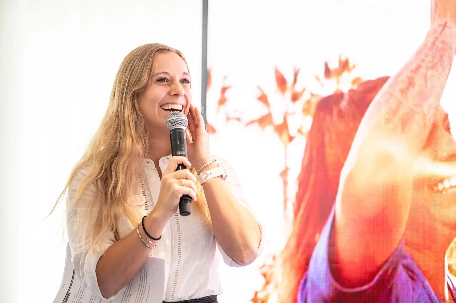 Speaker speak'her maitre de cérémonie