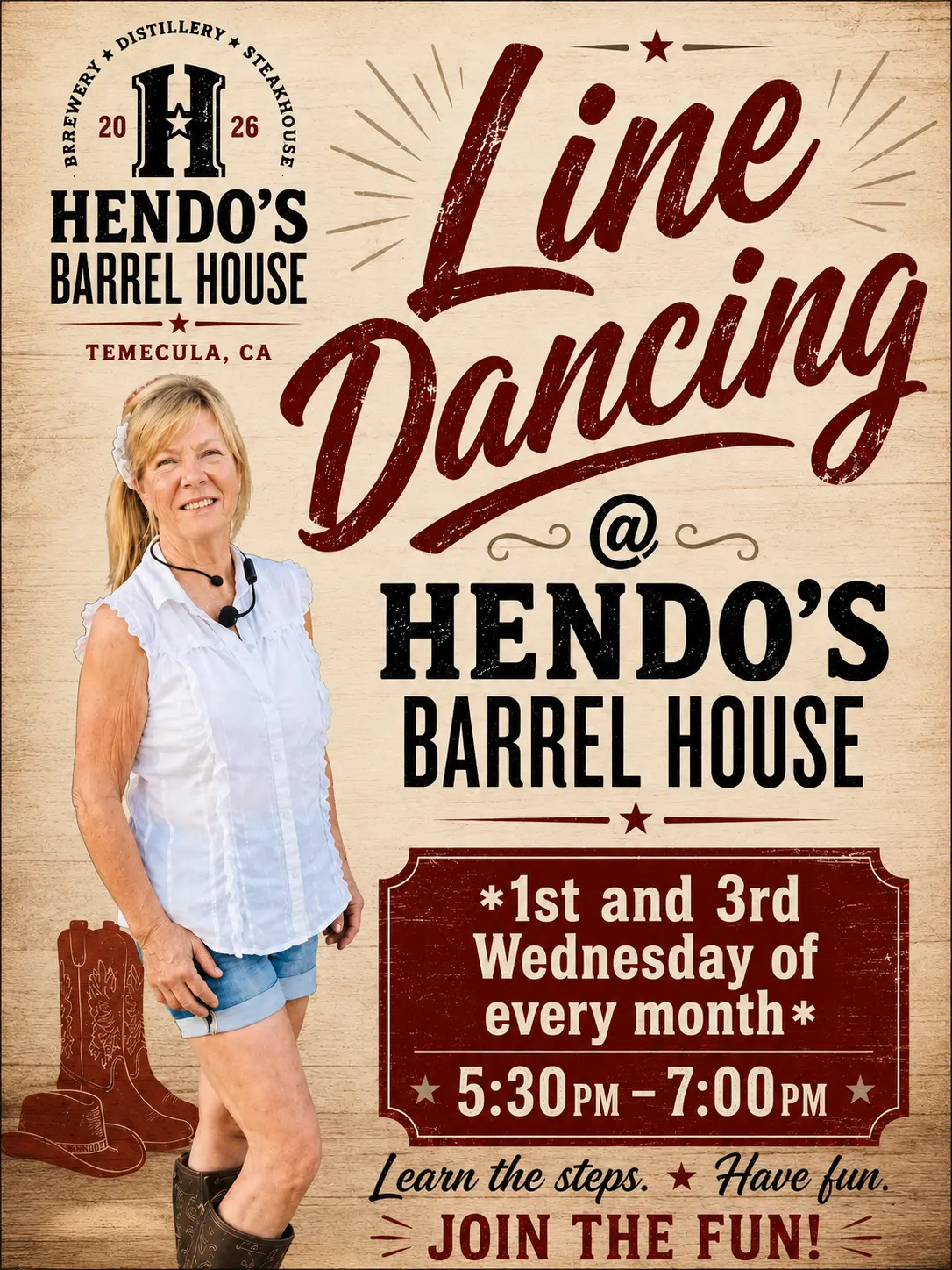 Hendo's Barrel House Live Music Every Friday At 8 PM