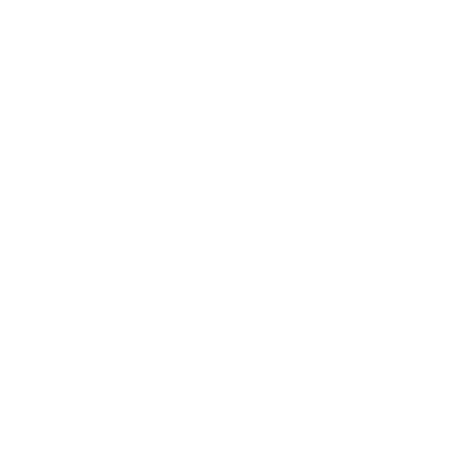 White headset-wearing customer support agent icon on black background.