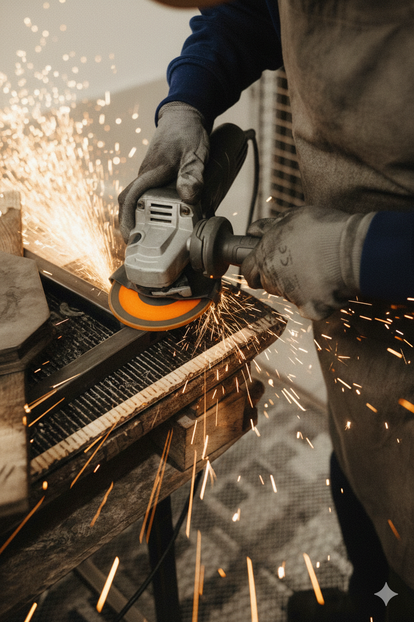 Product shelves interior