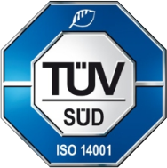 ISO 14001 certification logo