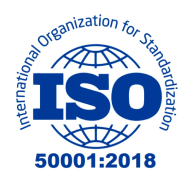 ISO 50001 certification logo