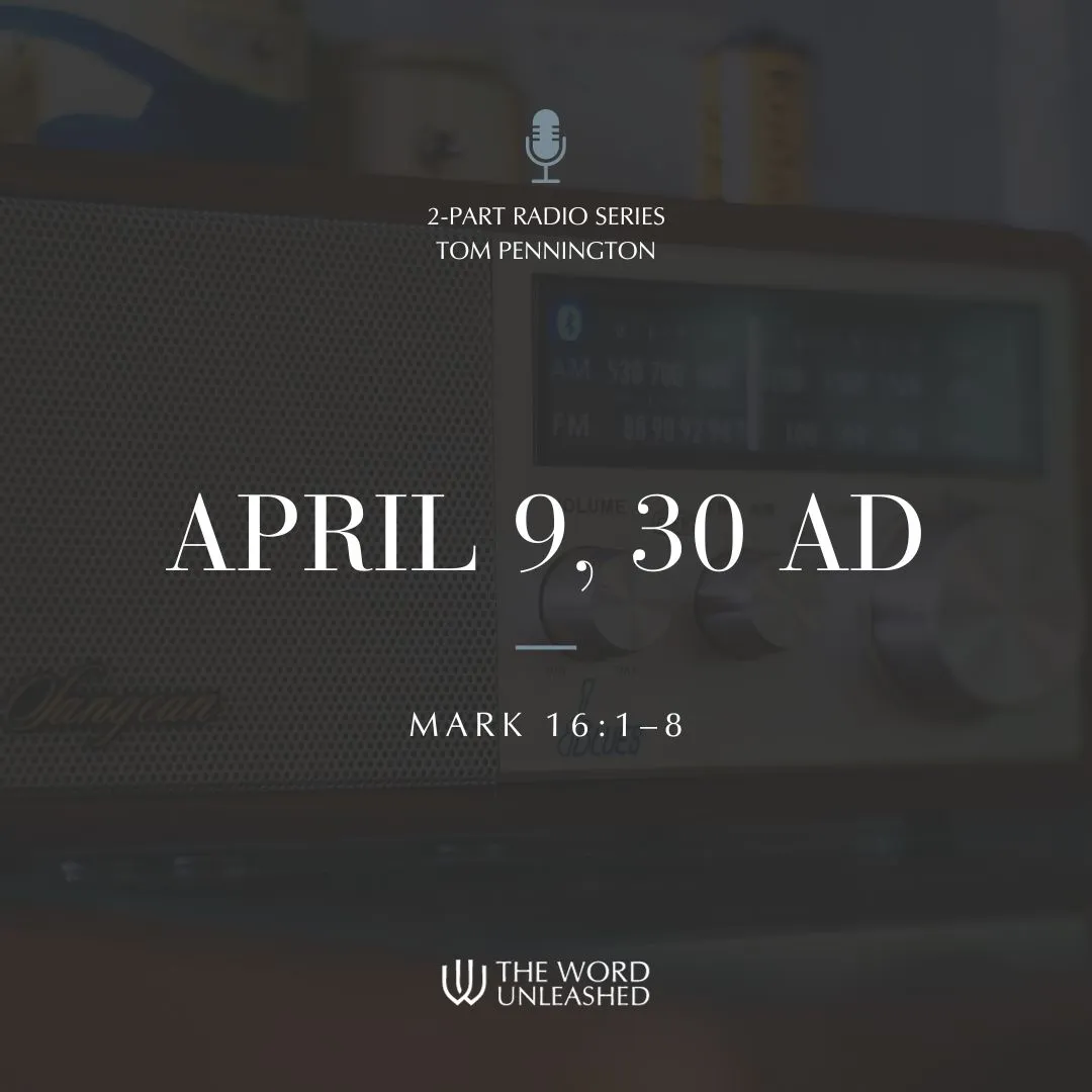April 9, 30 AD