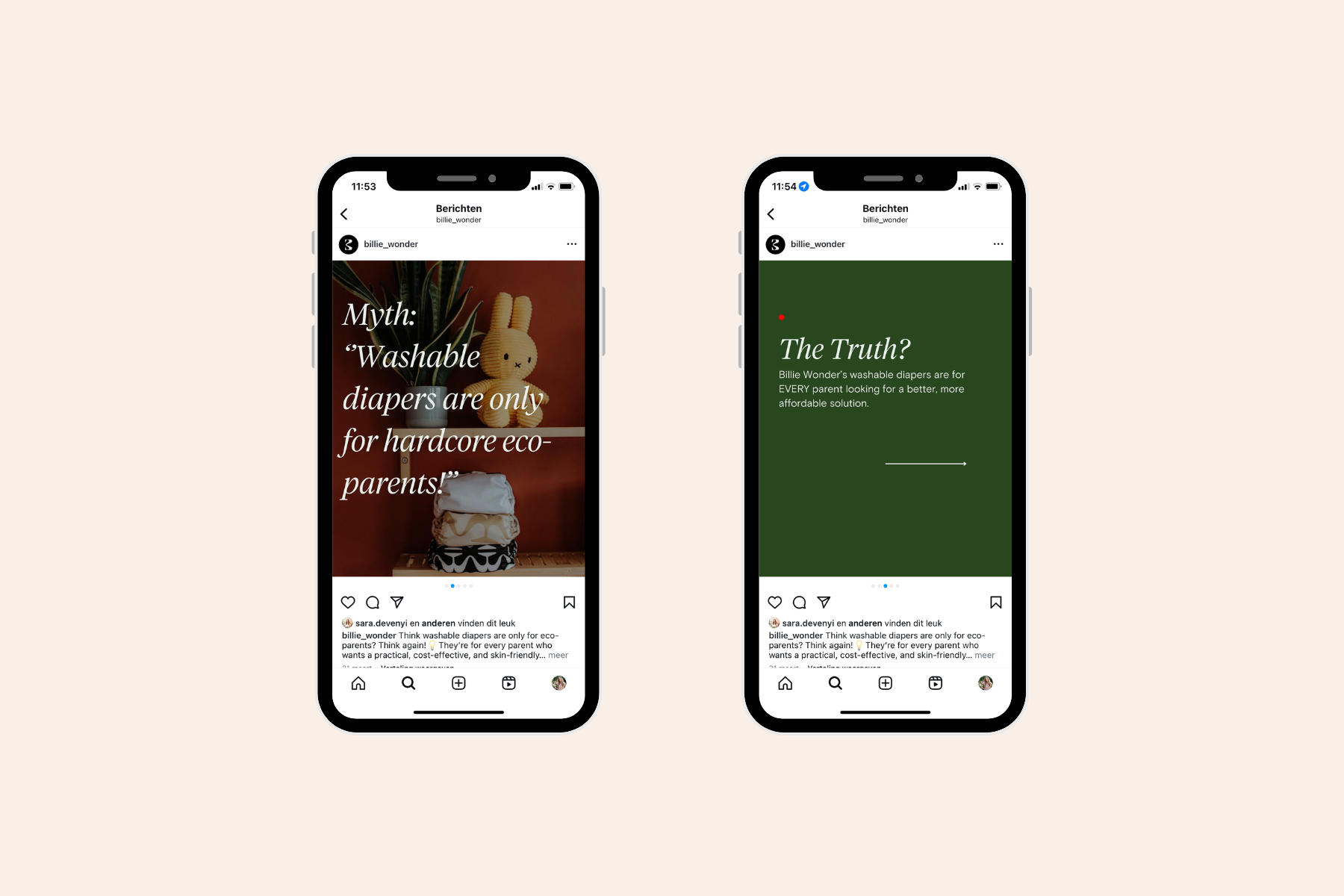 Billie Wonder social templates