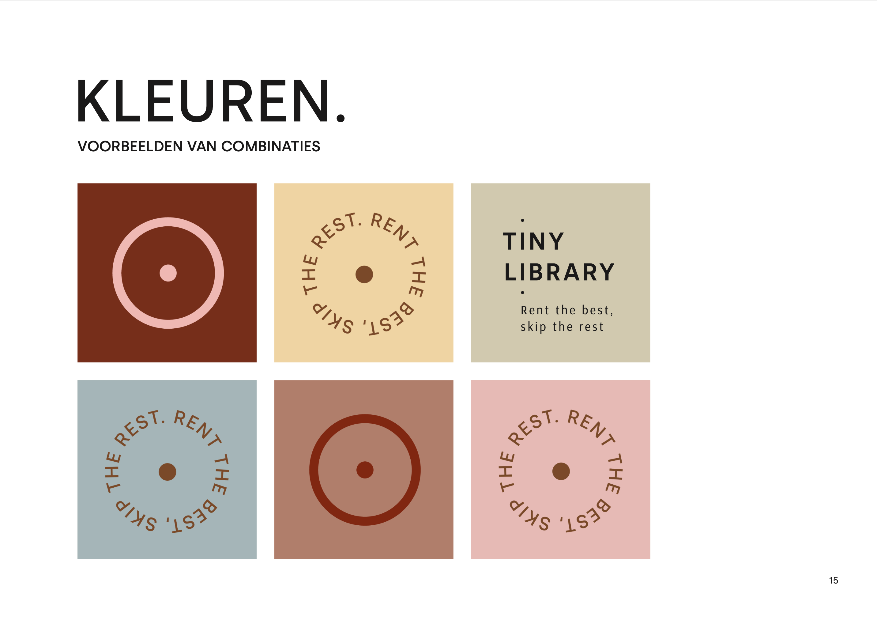 Kleuren Tiny Library
