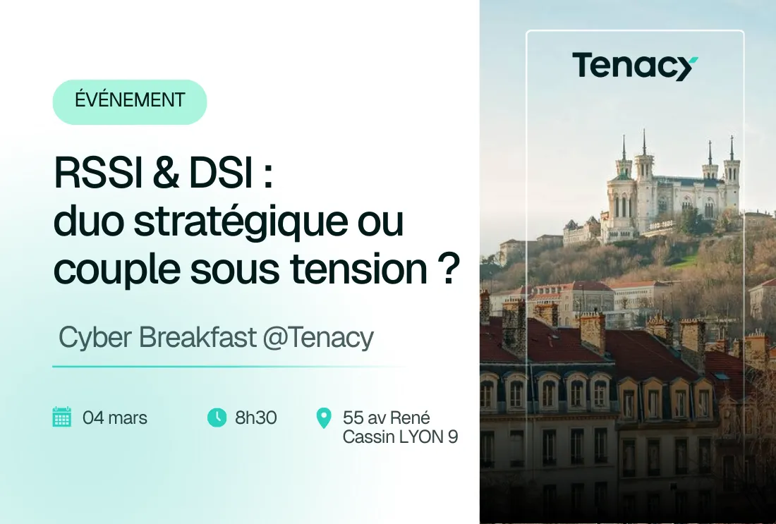 Petit-déjeuner professionnel RSSI et DSI - Collaboration stratégique entre RSSI et DSI