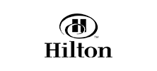 Hilton logo.