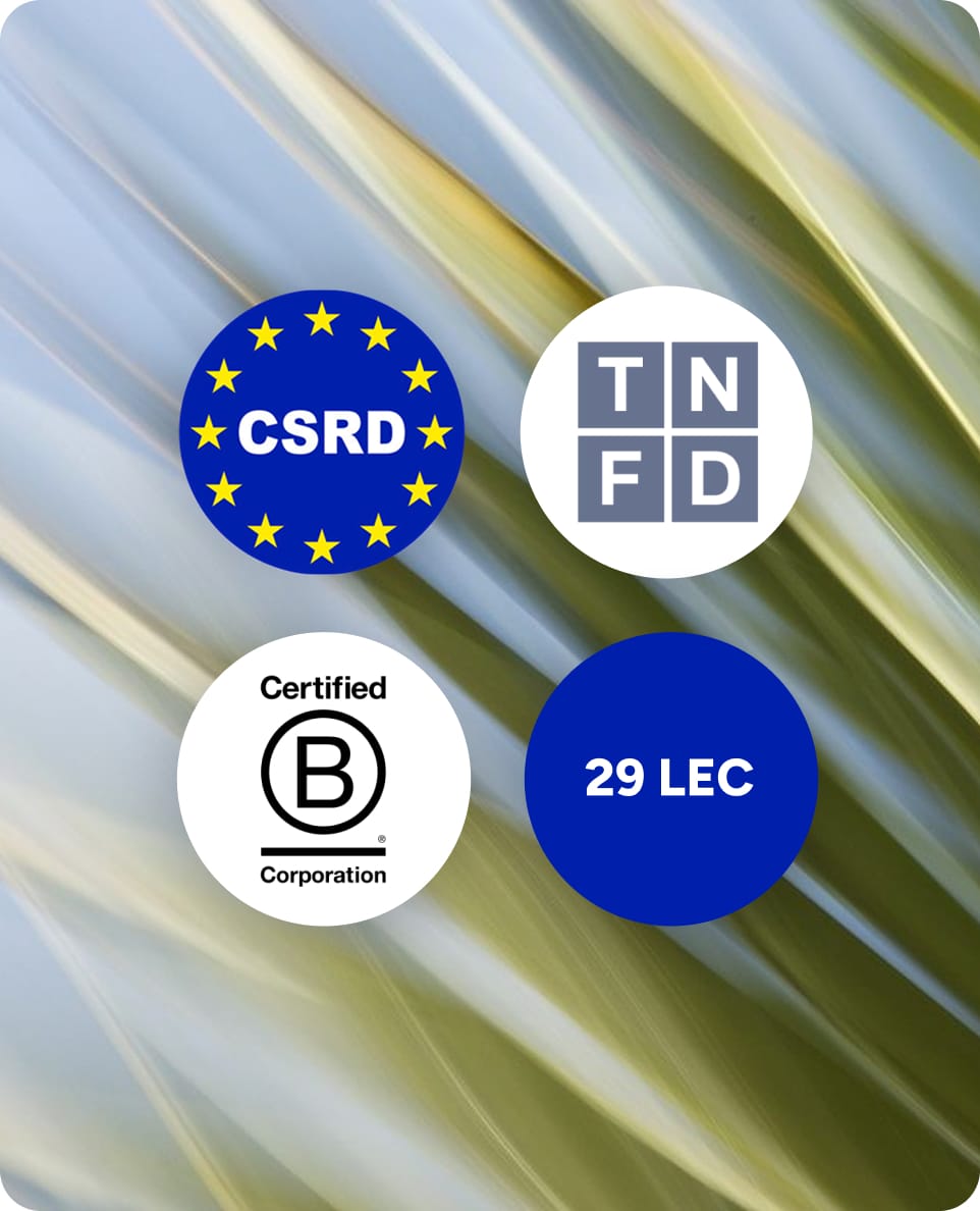 Logos of certifications