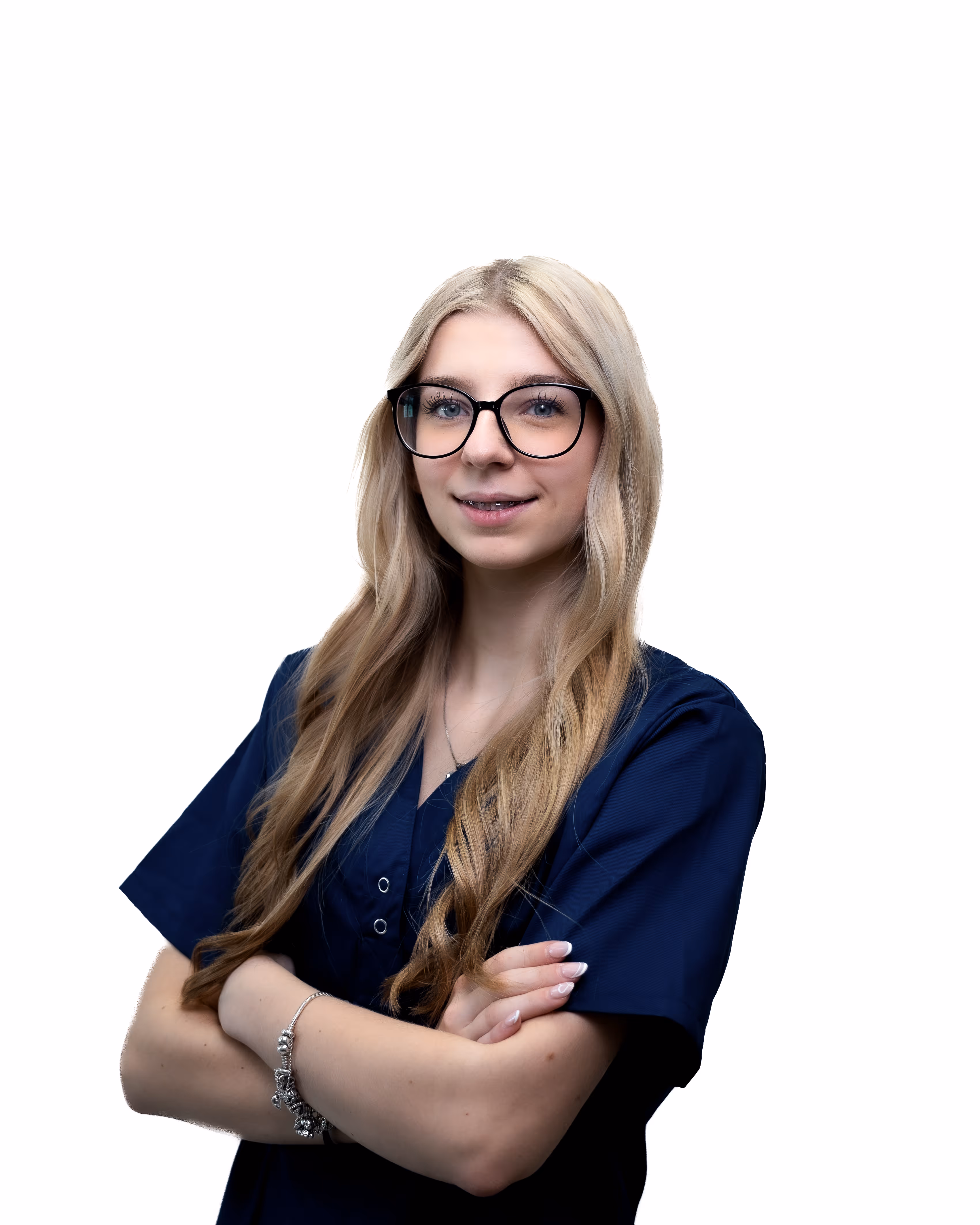 Dr.Wilson's Profile Picture. Crossed arms, laughing