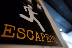 Picture of poster at Lockhouse escape games