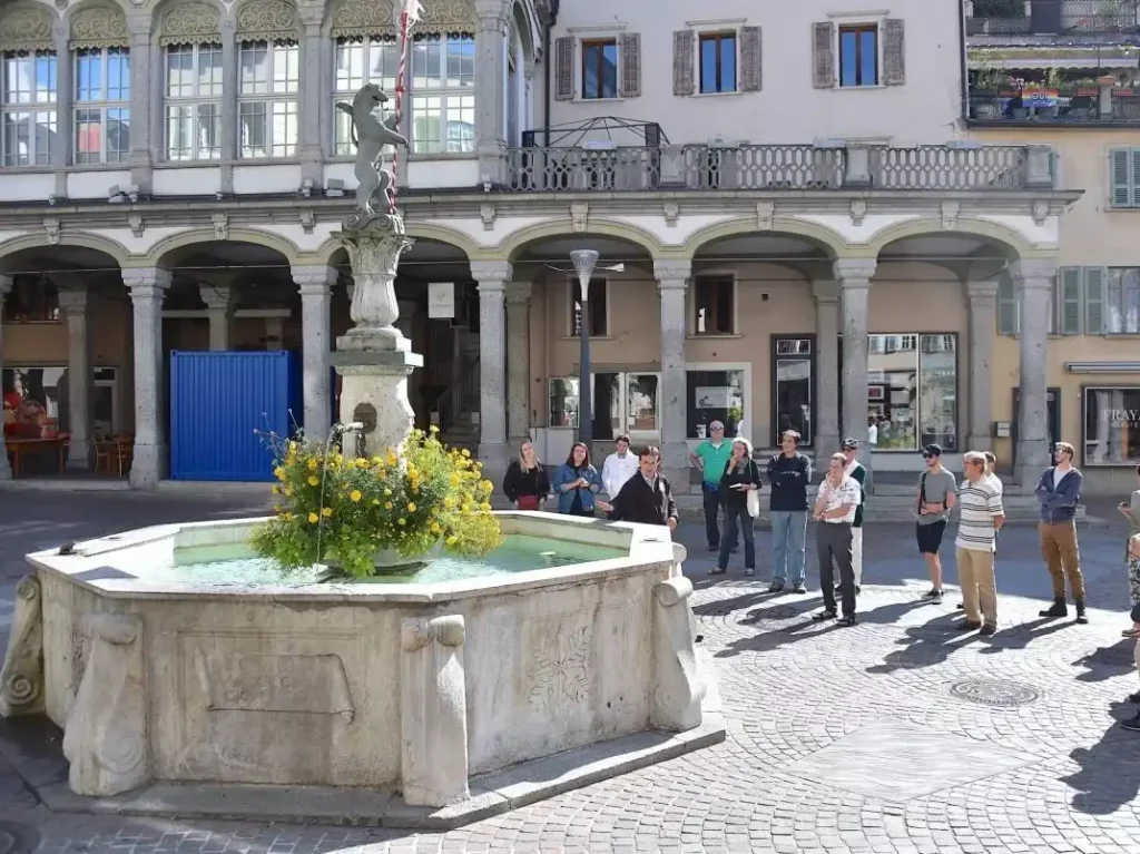 Photo de la fontaine du Lion