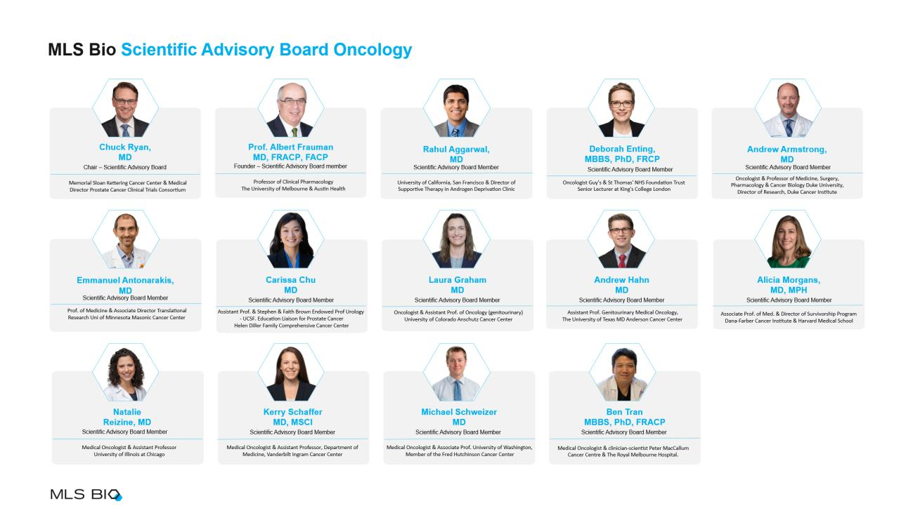 MLS Bio Confirms Oncology Scientific Advisory Board
