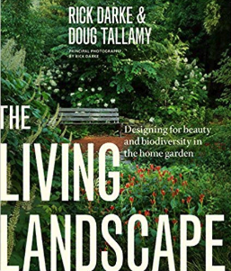 Book cover for "The Living Landscape" about garden design and biodiversity