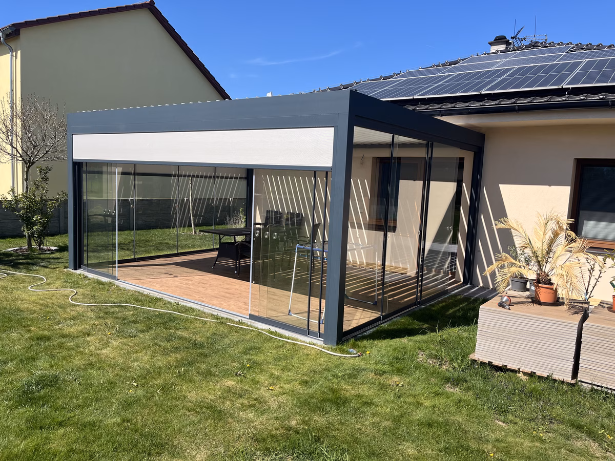 Bioklimatická pergola - Sezemice