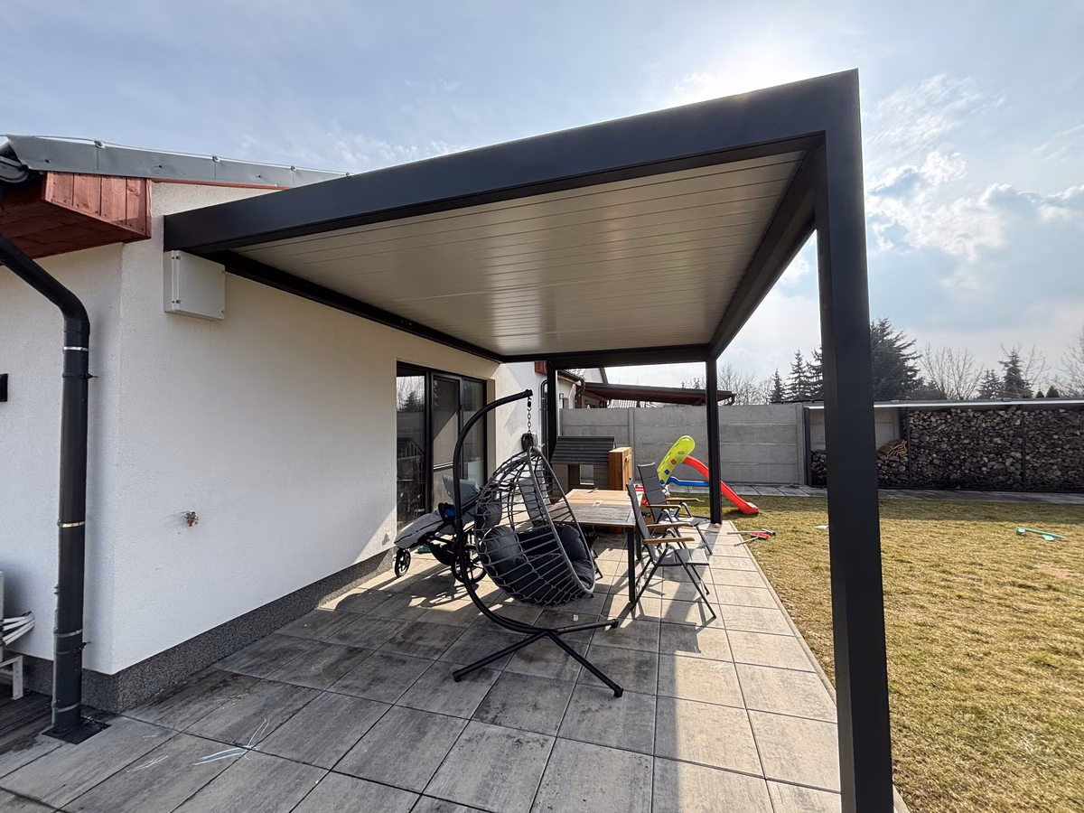 Bioklimatická pergola - Mohelnice