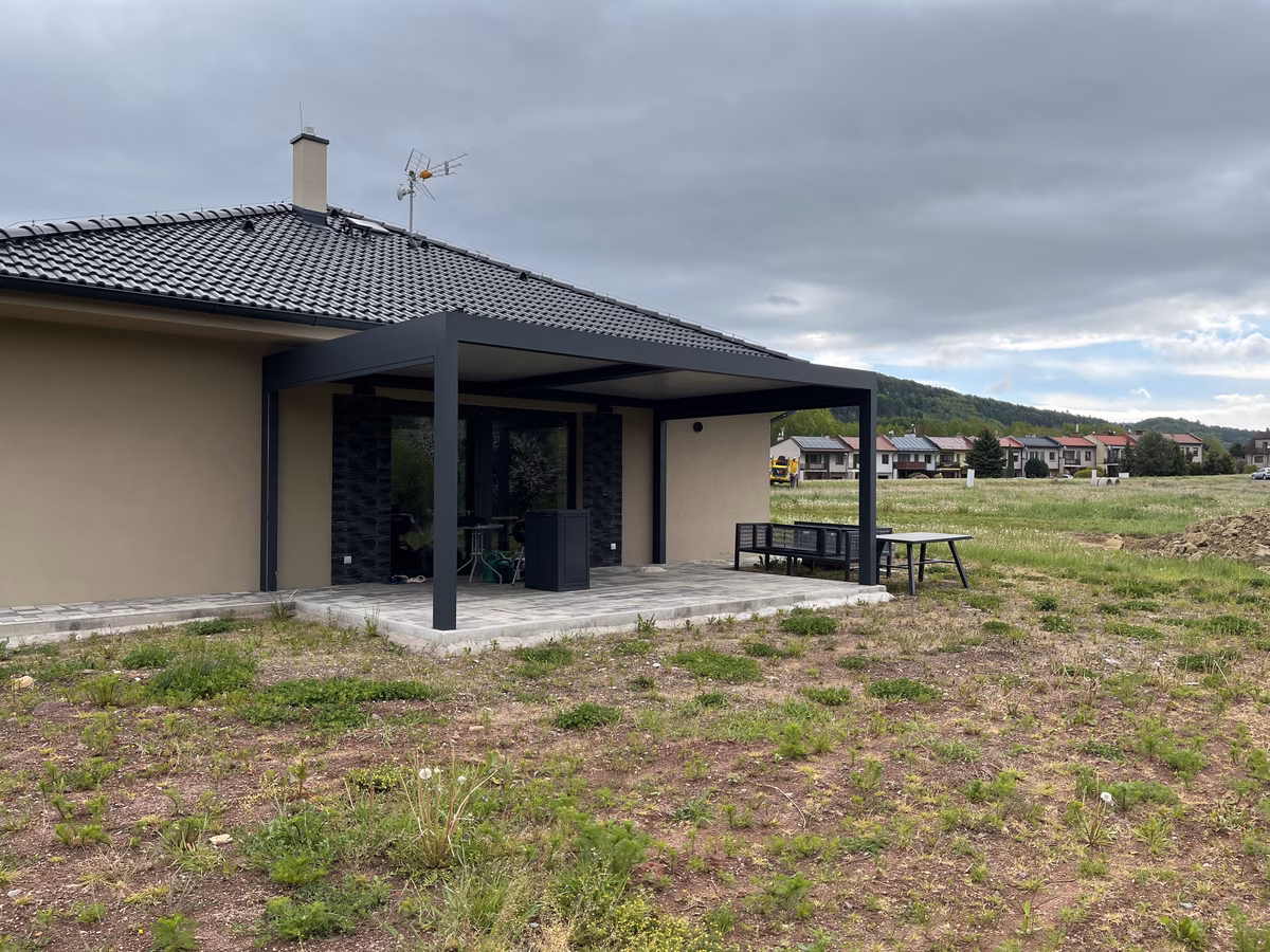 Bioklimatická pergola - Žďárky