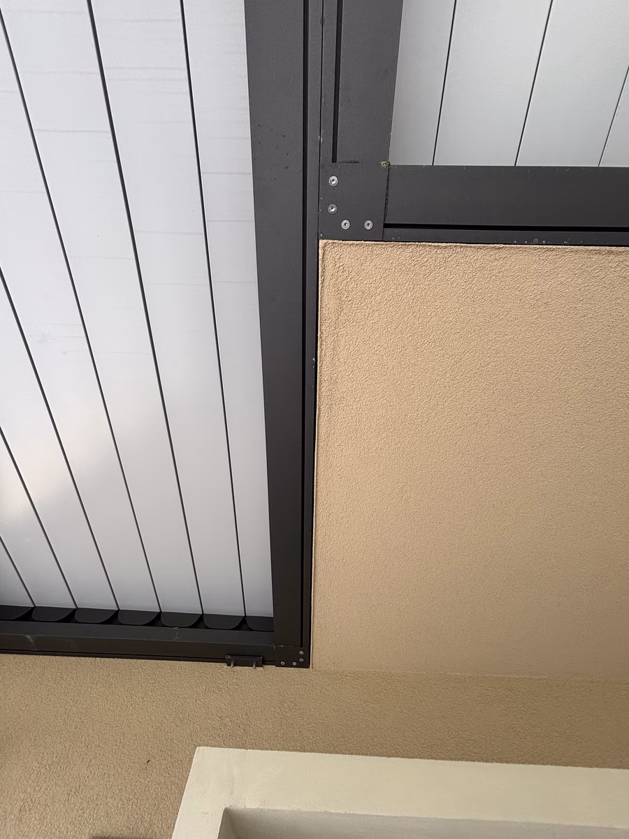 Bioklimatická pergola - Nový Malín