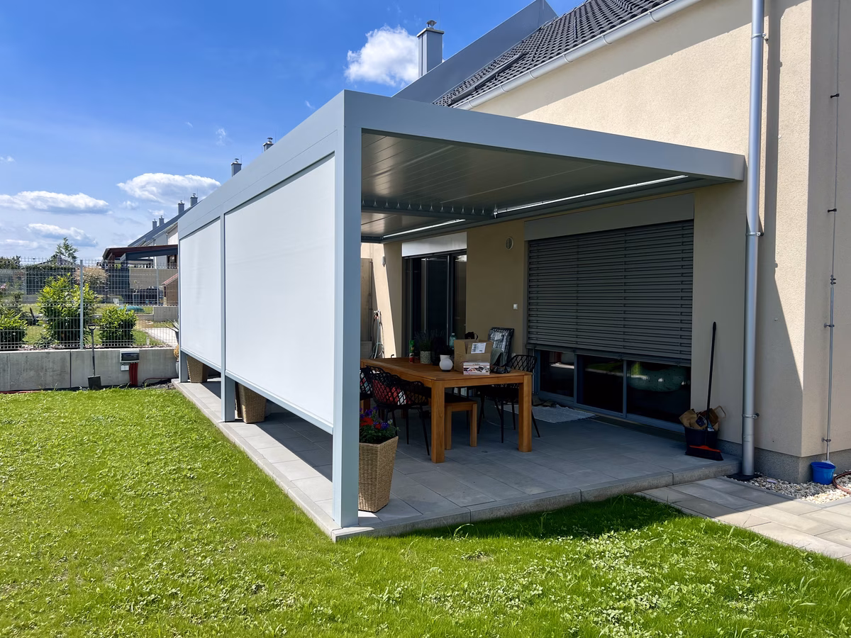 Bioklimatická pergola - Sokolnice u Brna