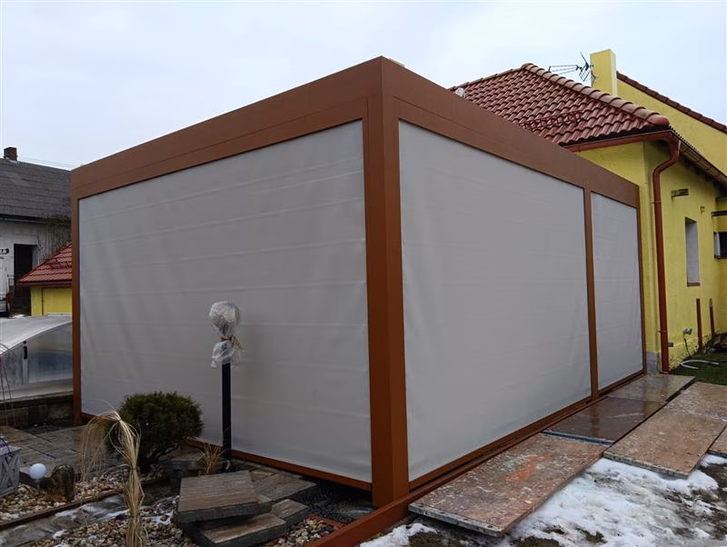 Bioklimatická pergola - Čáslav