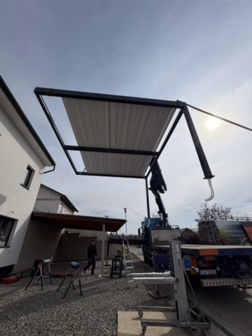 Bioklimatická pergola - Čelechovice
