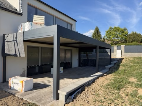 Bioklimatická pergola - Zlín (Štípa)
