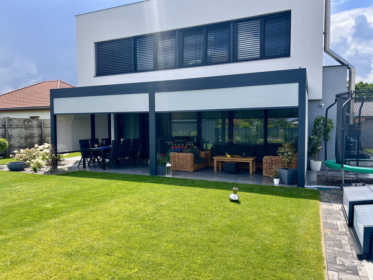 Bioklimatická pergola - Podivín