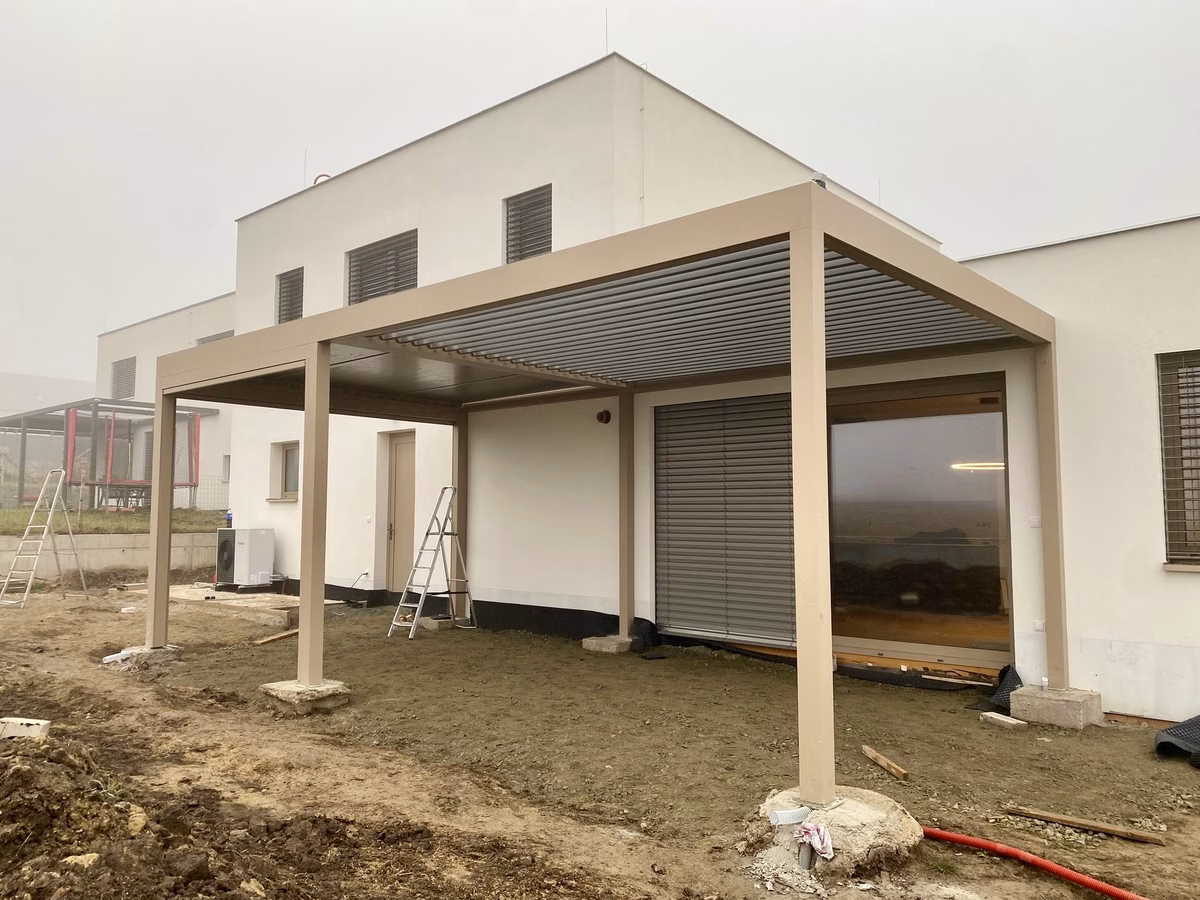 Bioklimatická pergola - Hustopeče