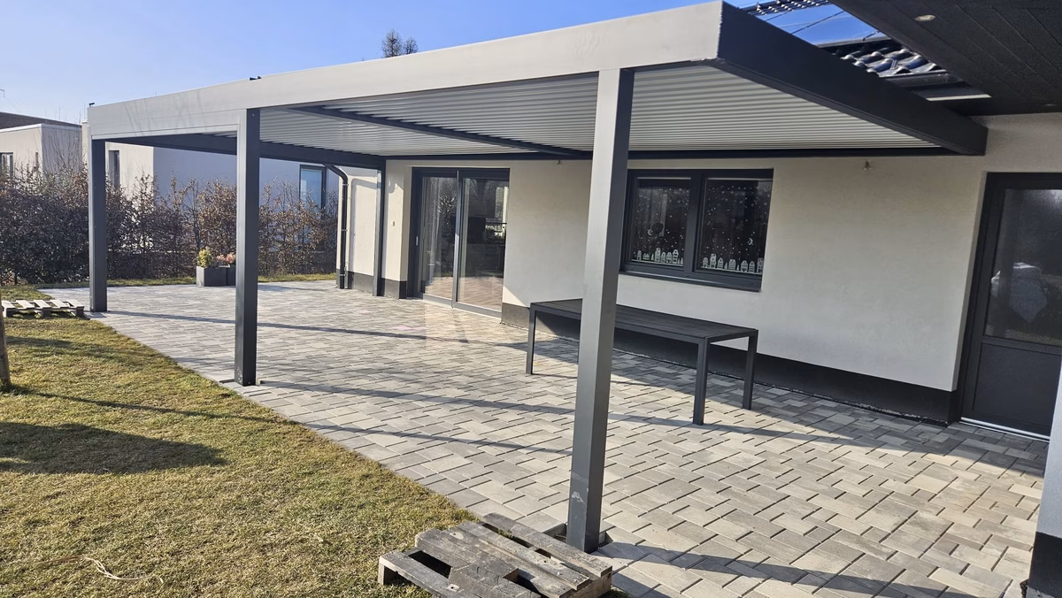 Bioklimatická pergola - Přerov