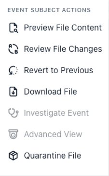 File Change Management