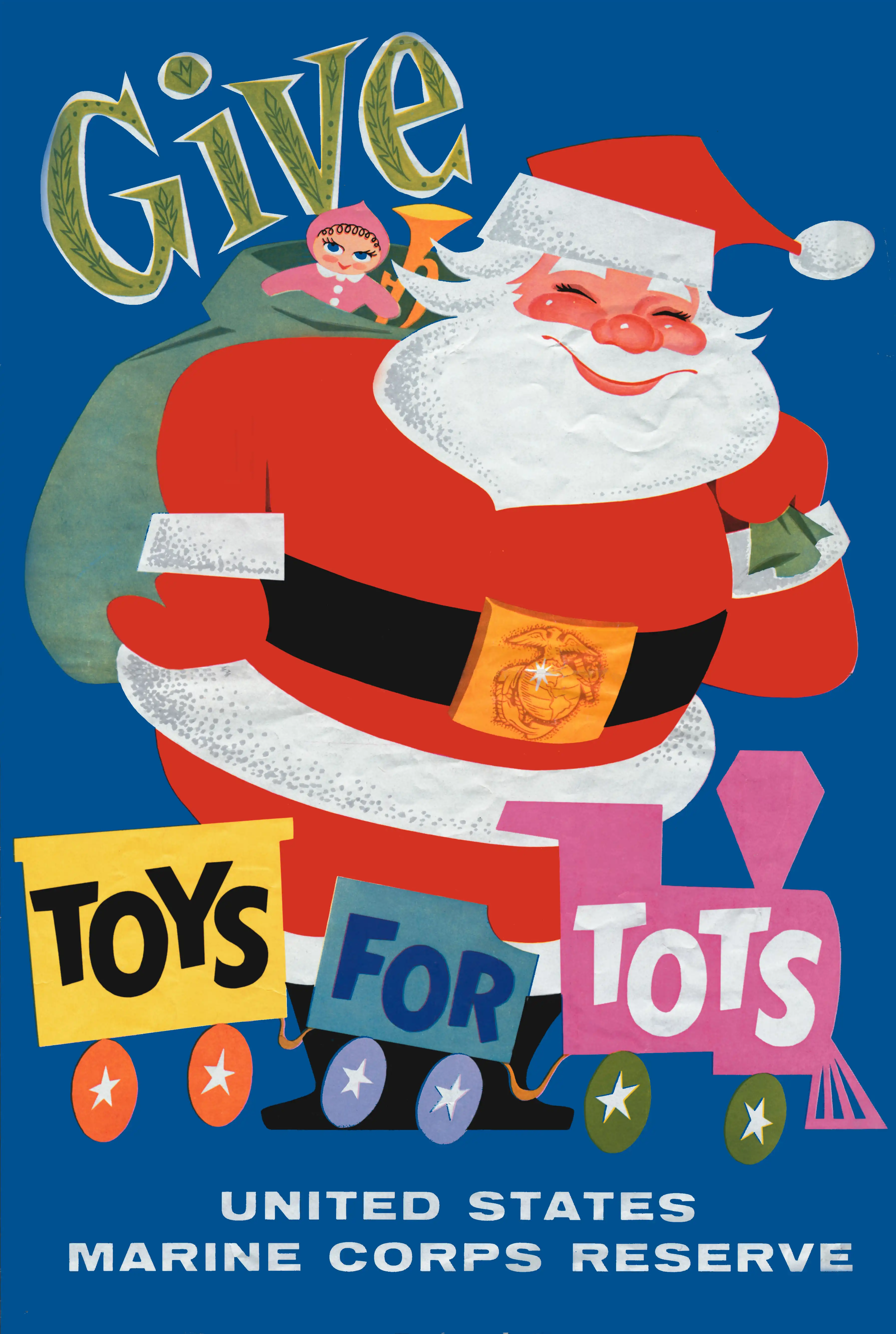Toys for Tots vintage 1948 poster