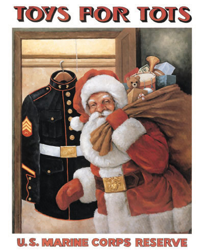 2008 Toys for Tots poster