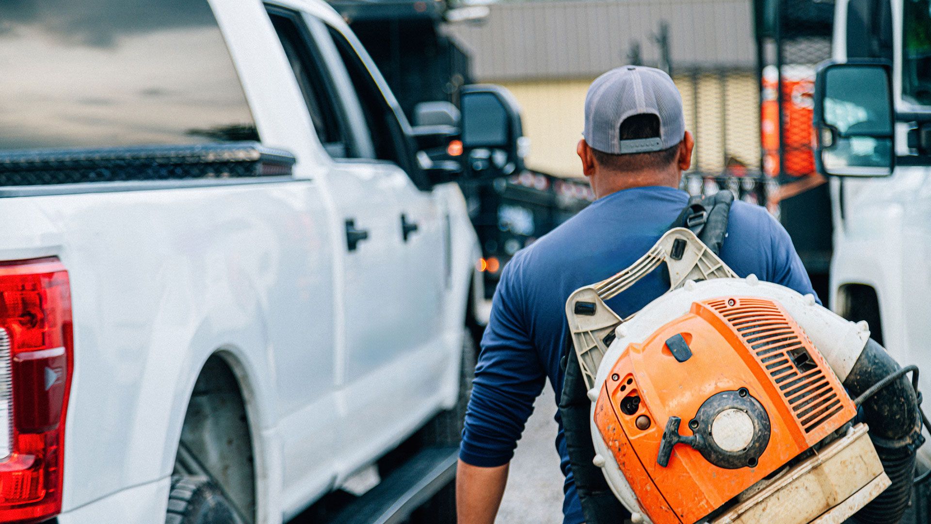 Antonio’s Outdoors landscaping team at work