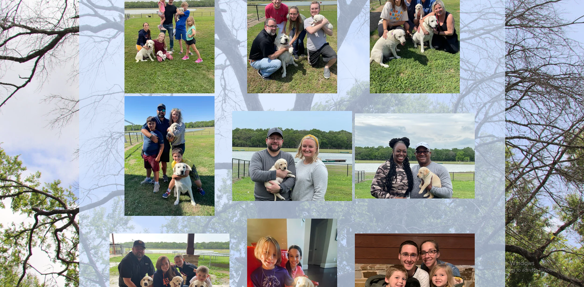 Martin lake website happy customer images page