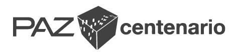 Paz Centenario logo