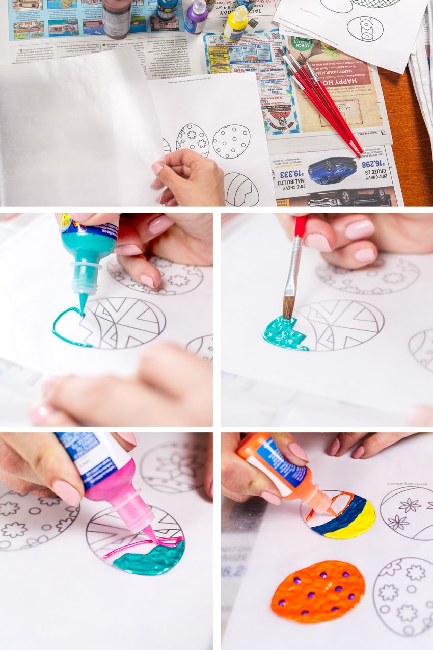 How to Make these DIY Window Clings with Toddlers