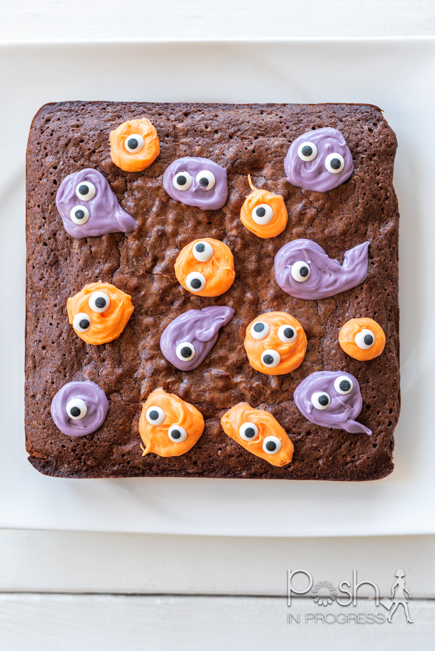 spooky halloween brownies 2