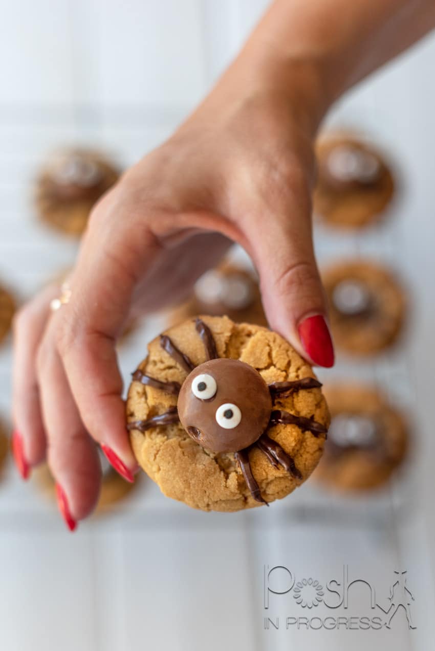 halloween spider cookies 3