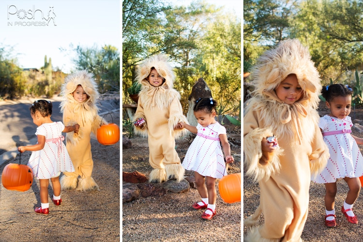 It was tough to get my son to put on his diy Halloween costume.