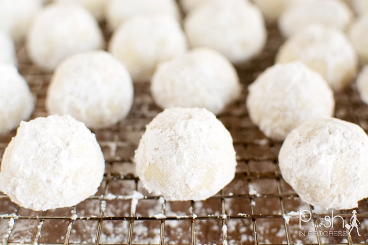 Italian Wedding Cookies Recipe featured by top LA lifestyle blogger, Posh in Progress