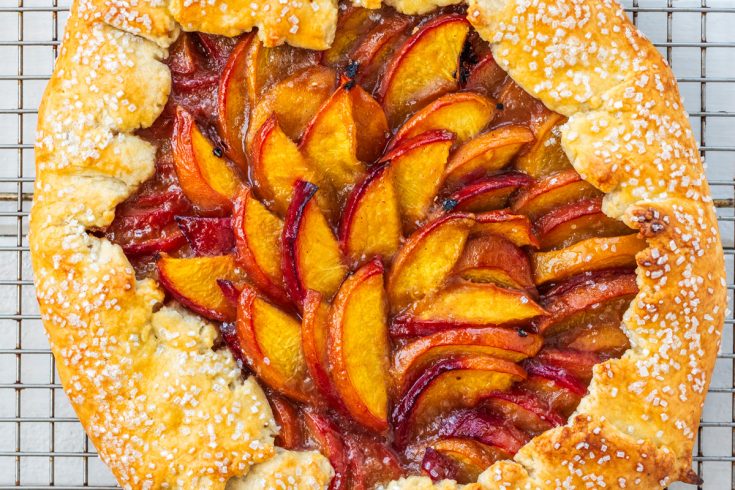 Peach Crostata Recipe