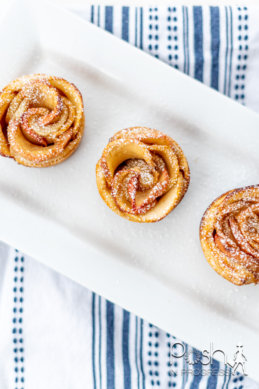 apple roses with puff pastry 2 Stacey Freeman Posh in Progress