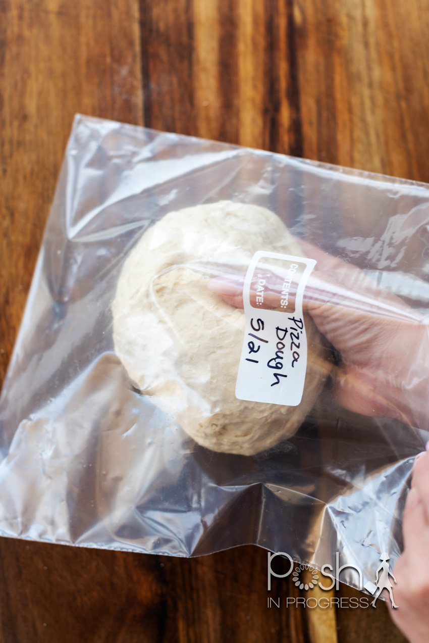 Best Pizza Dough Recipe by Hand featured by top LA lifestyle blogger, Posh in Progress